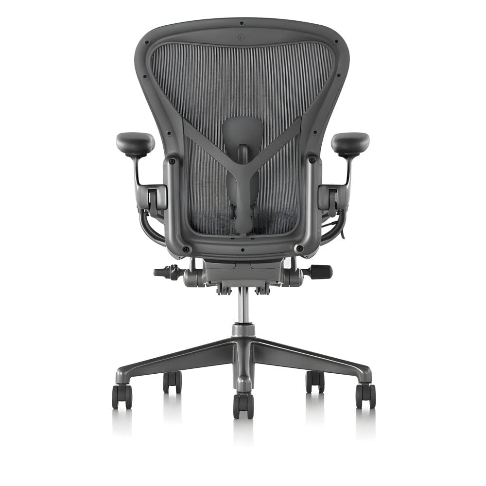 Ghế công thái học Herman Miller Aeron Remastered - Xám Carbon - Hàng xách tay.