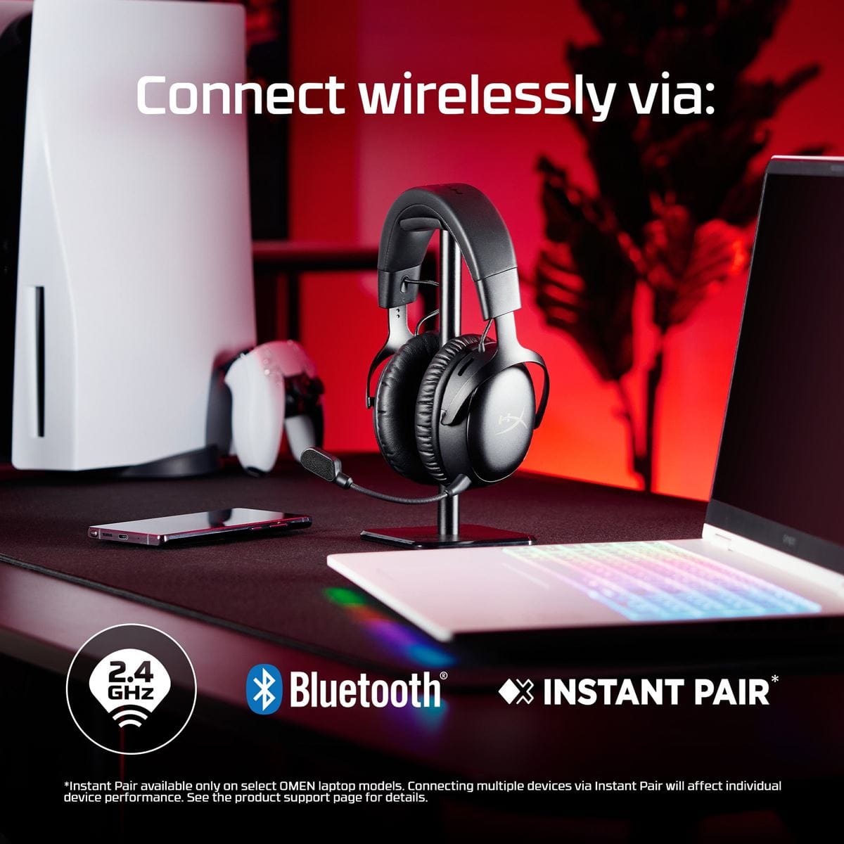 HyperX Cloud III S Wireless – Tai nghe không dây 120 giờ