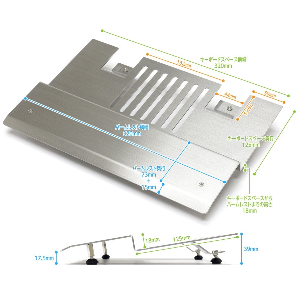 Kệ đỡ bàn phím công thái học Filco FB Griller S.