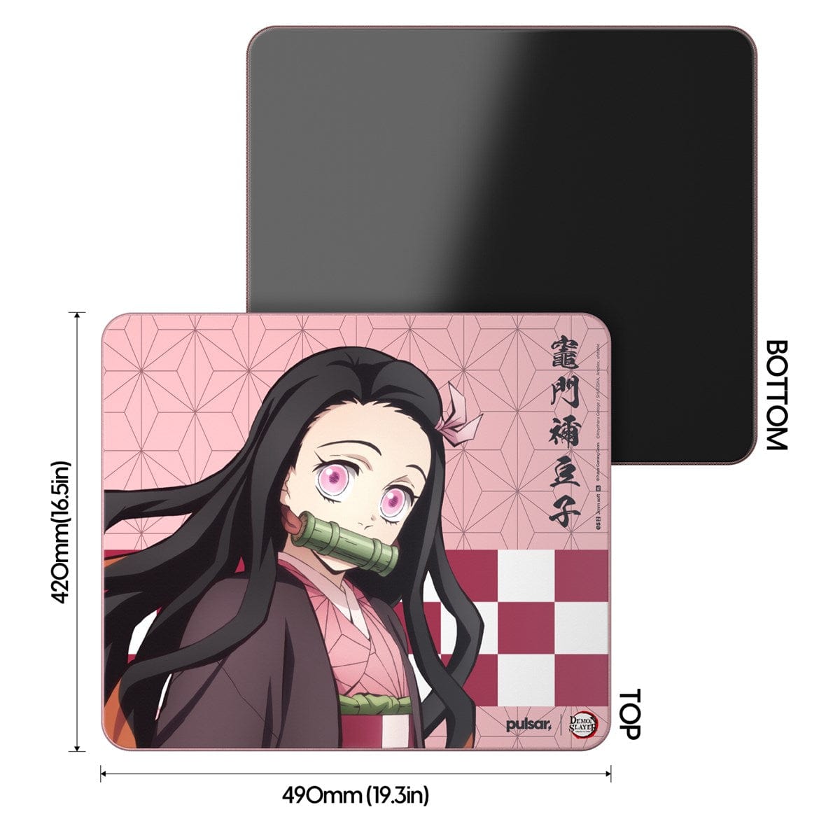 Lót chuột Pulsar eS2 Nezuko - Pulsar x Demon Slayer Limited Edition.