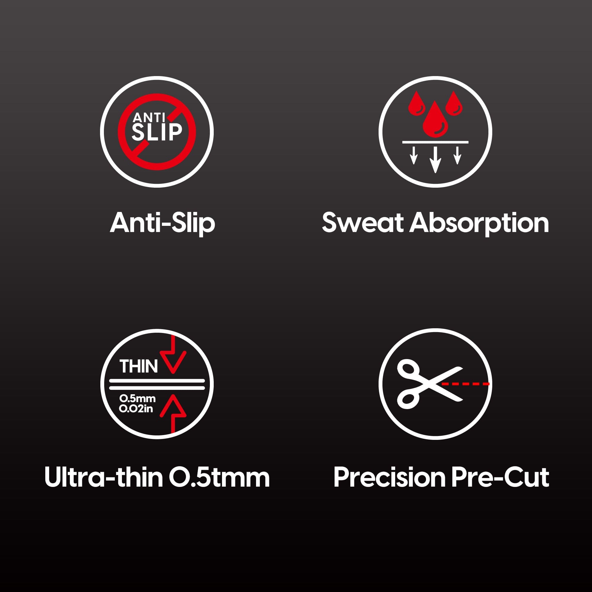 Miếng dán chống trượt Pulsar Supergrip - Grip Tape Precut for Logitech G Pro Wireless