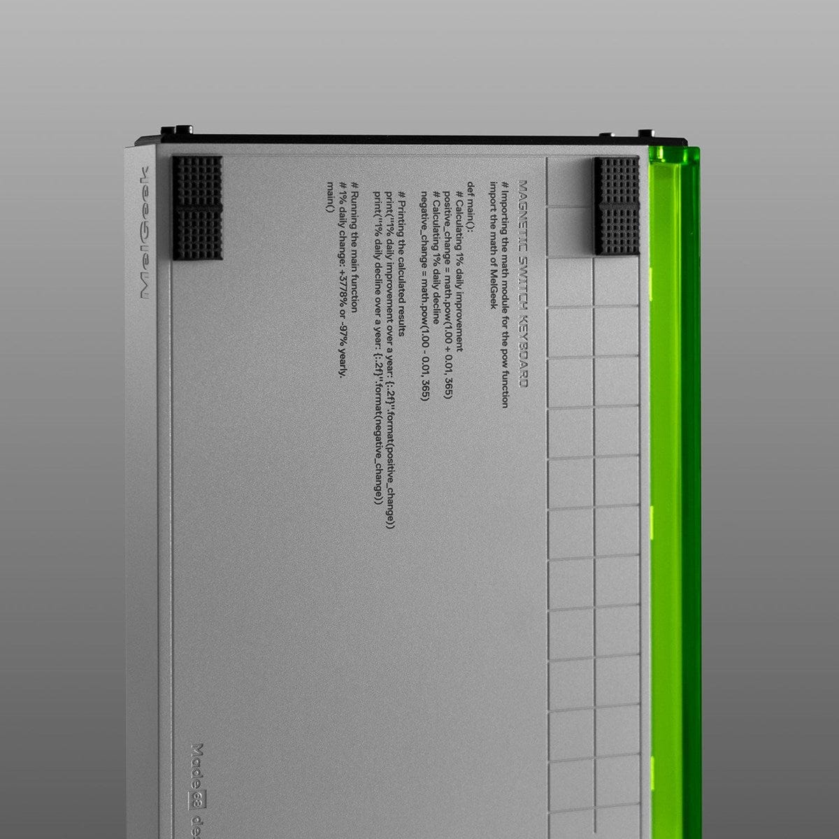 Bàn phím HE MelGeek MADE68 Ultra 8K - Case nhôm | Rapid Trigger.