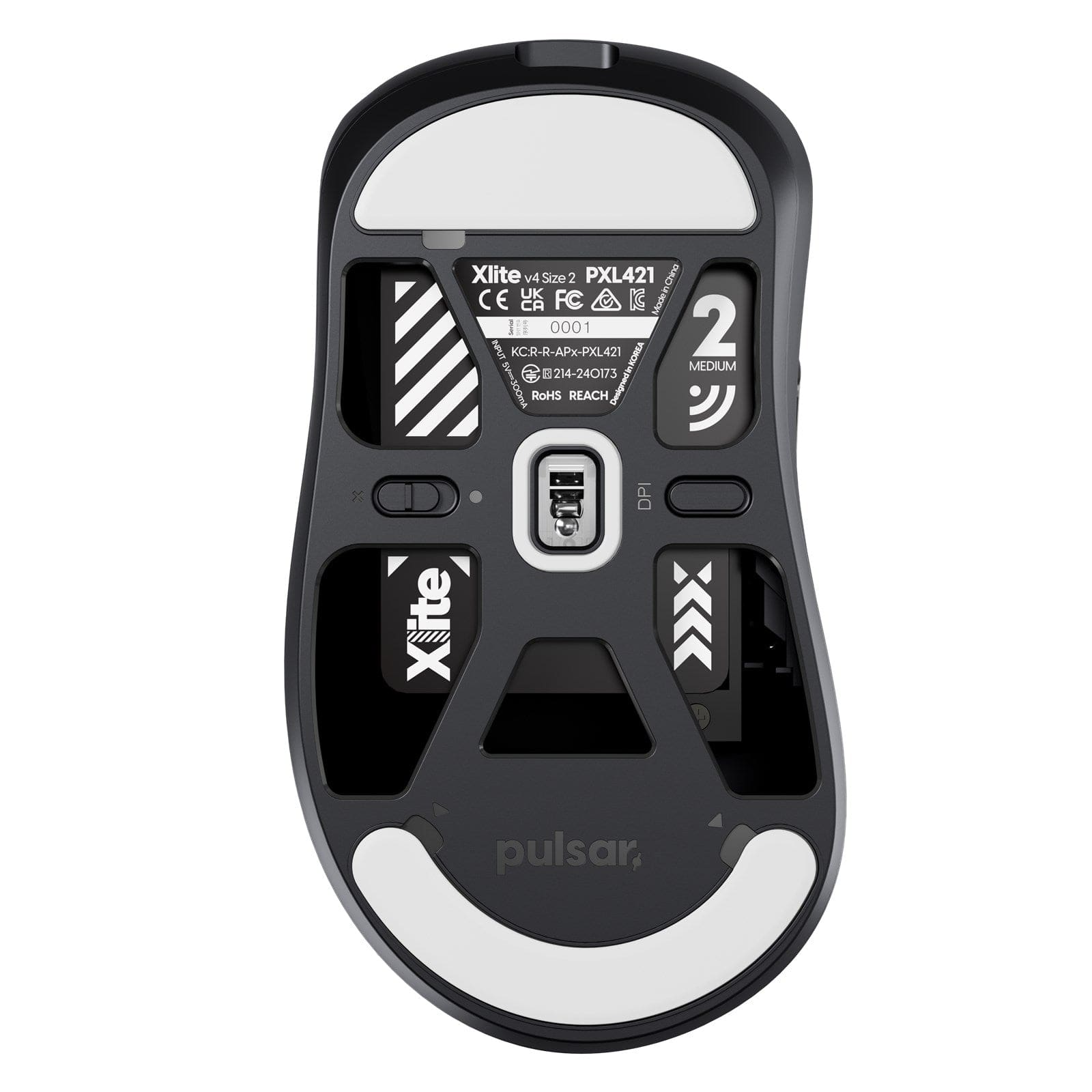 Chuột không dây siêu nhẹ Pulsar Xlite V4 (Hỗ trợ 8K Polling Rate).
