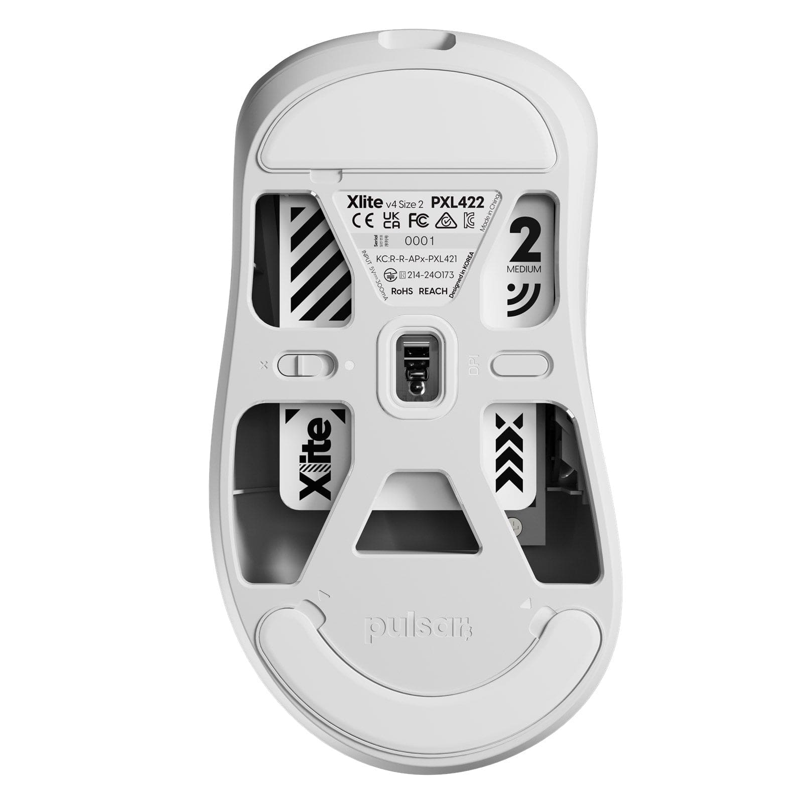 Chuột không dây siêu nhẹ Pulsar Xlite V4 (Hỗ trợ 8K Polling Rate).