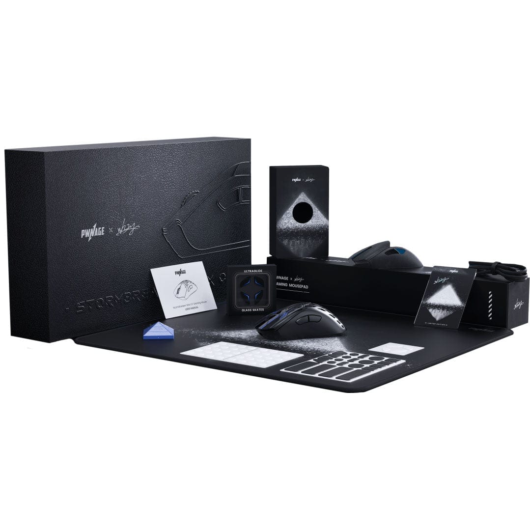 Chuột không dây siêu nhẹ Pwnage StormBreaker Max CF - Whzy Collector's Edition.