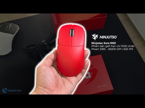 Chuột không dây siêu nhẹ Ninjutso Sora.