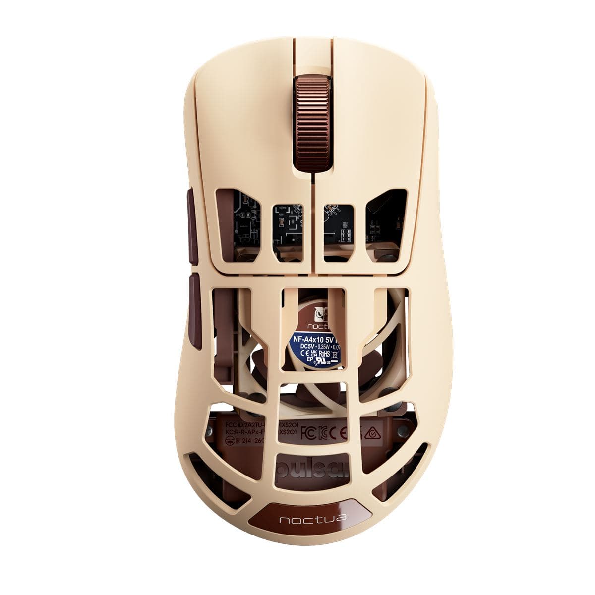 Pulsar Feinmann F01 Noctua Edition – Chuột không dây phiên bản giới hạn
