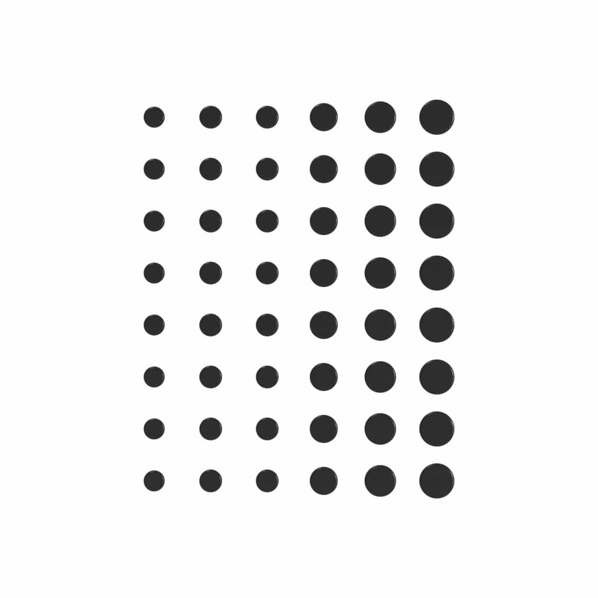 Pulsar Superglide UPE Type-G (BALANCE / FOR GLASS) set of Universal Dots – Feet PTFE cho pad kính