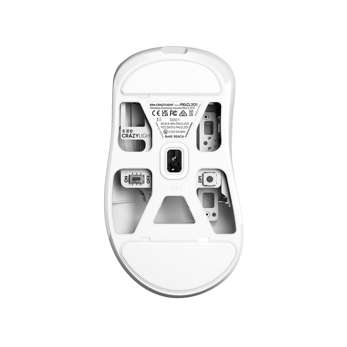 Pulsar Xlite Crazylight – Chuột ergonomic