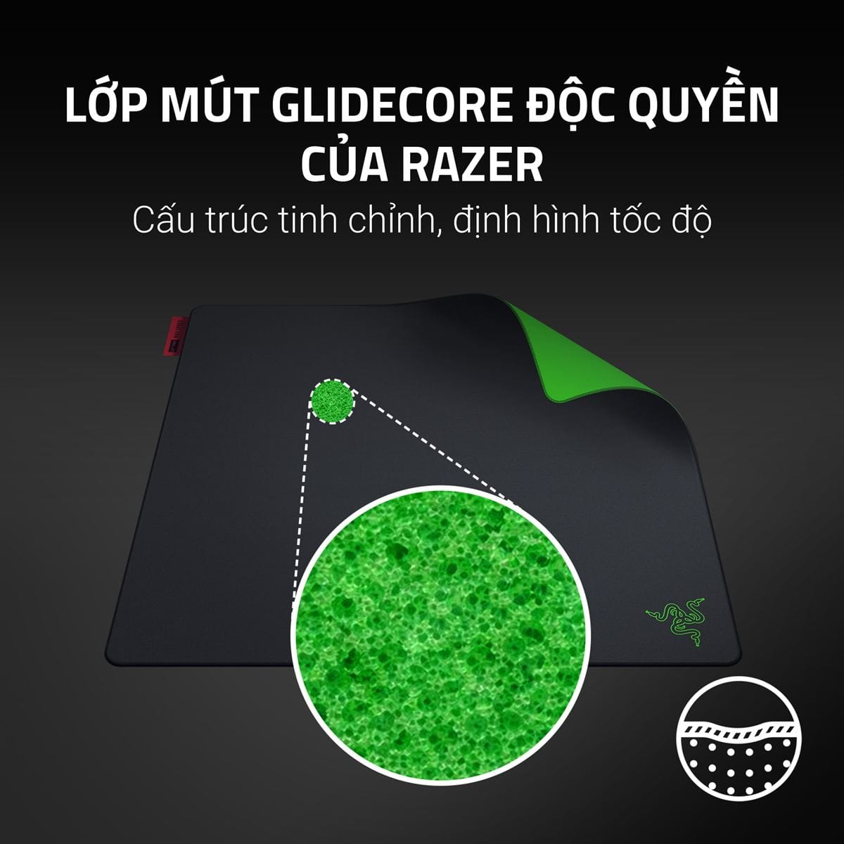 Razer Gigantus V2 Pro L Max Speed - Lót chuột chơi game FPS