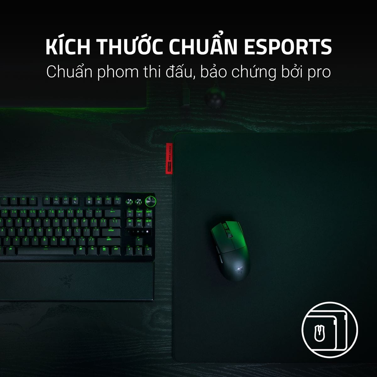 Razer Gigantus V2 Pro L Max Speed - Lót chuột chơi game FPS