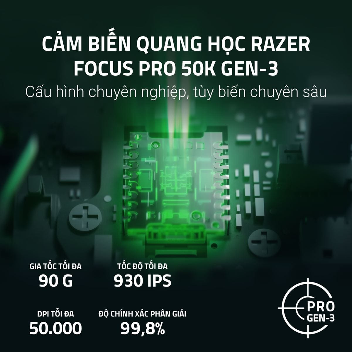 Razer Viper V4 Pro - Chuột không dây đối xứng 8KHz