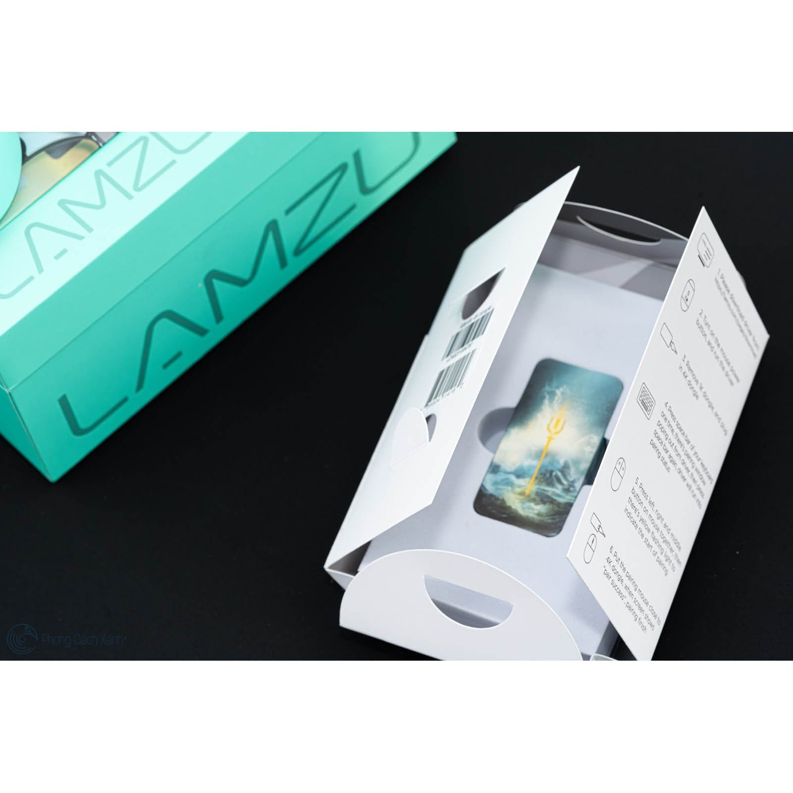 Receiver 4KHz cho chuột Lamzu 4K - Chỉ hỗ trợ MCU Nordic.