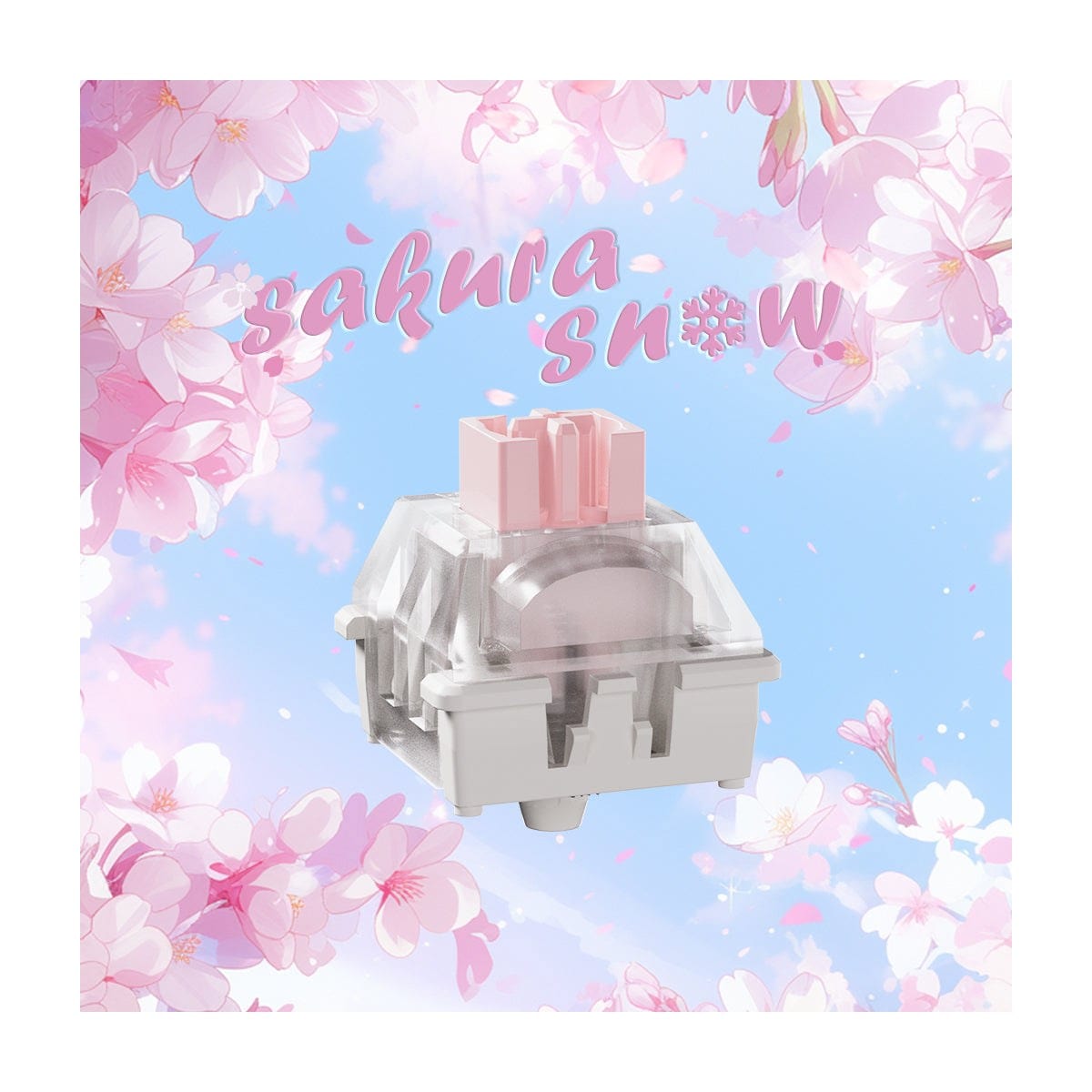 Switch HE Linear Silent cho bàn phím HE DrunkDeer (35 switch).