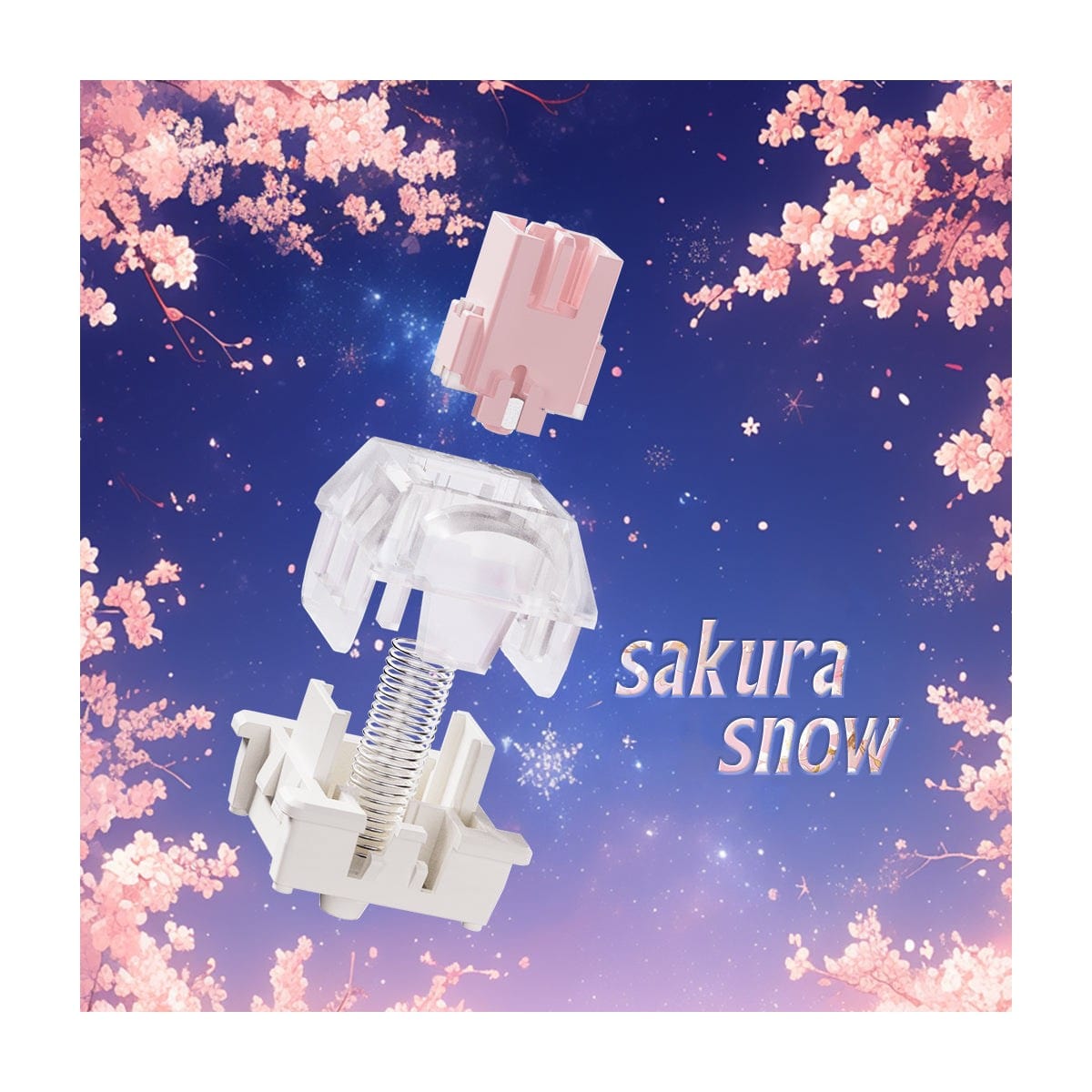 Switch HE Linear Silent cho bàn phím HE DrunkDeer (35 switch).