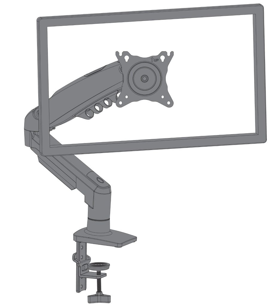 Tay đỡ màn hình North Bayou NB-P80 (17" - 30").