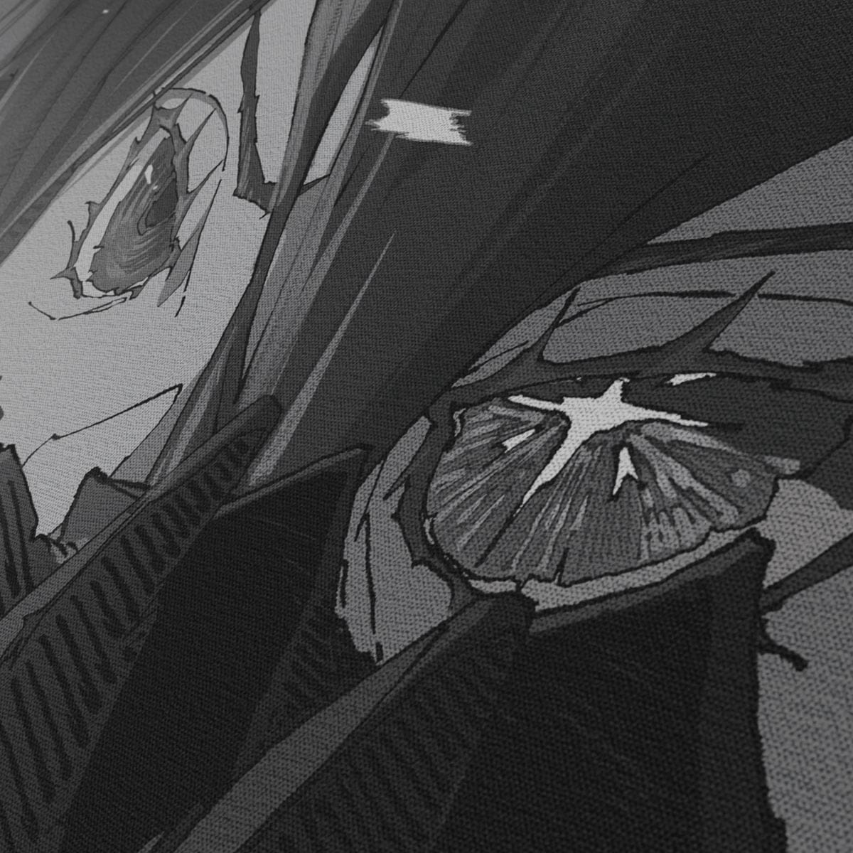 Yuki Aim Monokuro Cloth Pad – Lót chuột control đế PORON