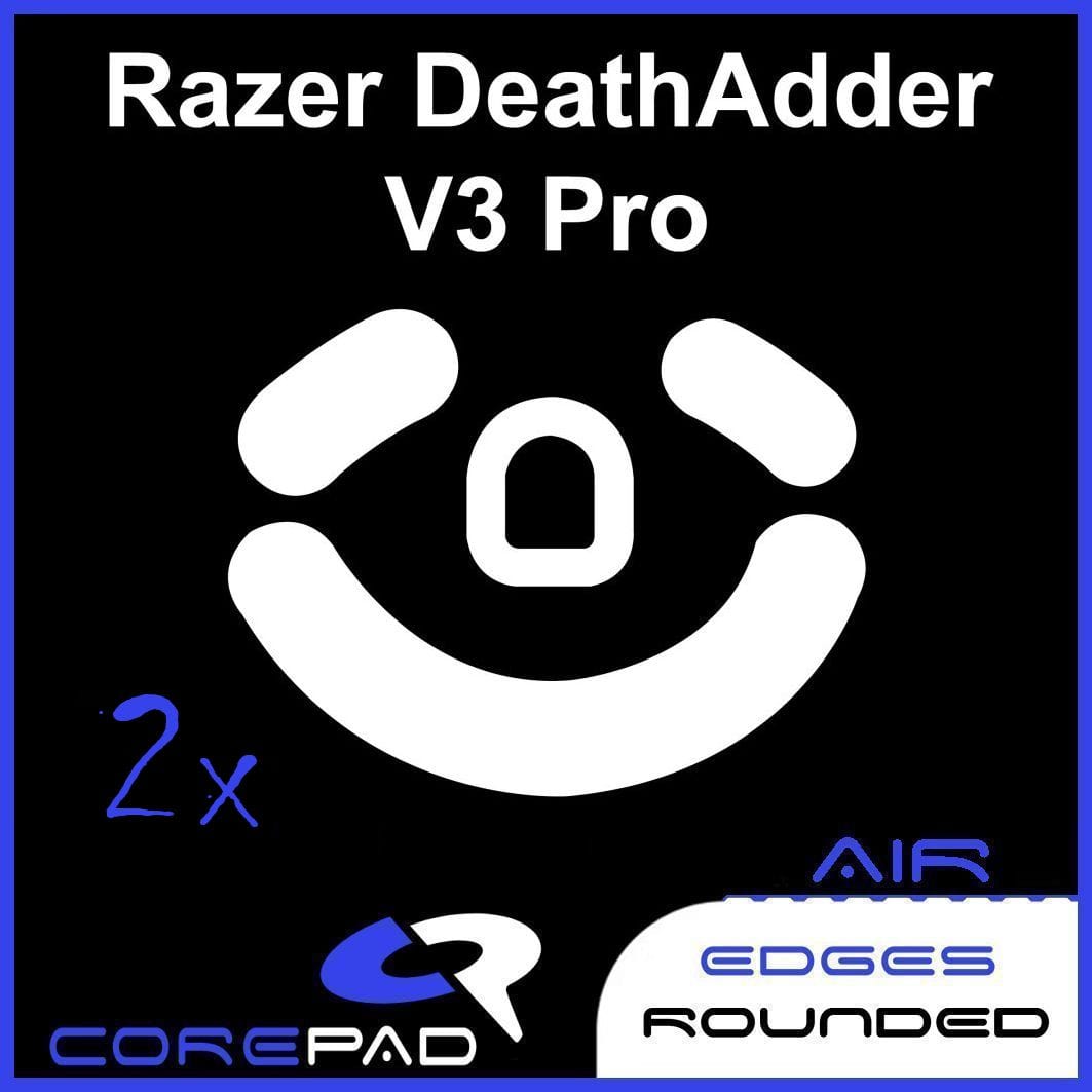 Feet chuột PTFE Corepad Skatez AIR Razer DeathAdder V3 Pro (2 bộ).