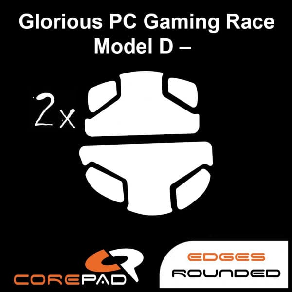 Feet chuột PTFE Corepad Skatez PRO Glorious Model D- (2 bộ).