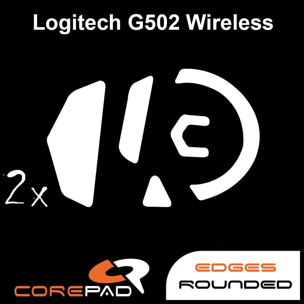2 bộ Feet chuột PTFE Corepad Skatez PRO Logitech G502 Lightspeed Wireless