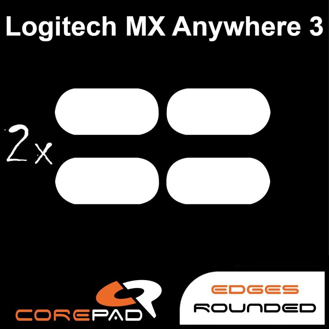 Feet chuột PTFE Corepad Skatez PRO Logitech MX Anywhere 3 (2 bộ).