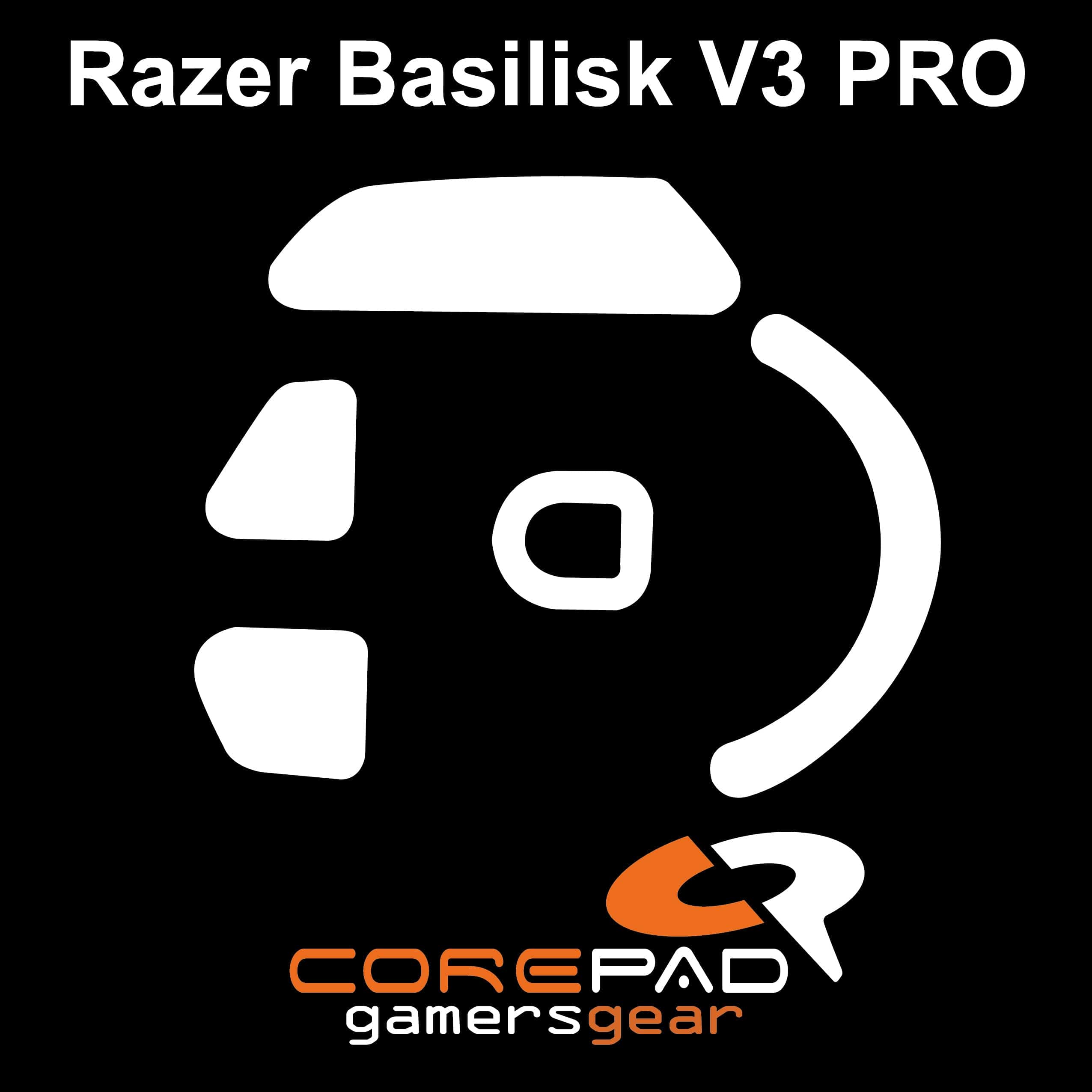 Feet chuột PTFE Corepad Skatez PRO Razer Basilisk V3 Pro (2 bộ).