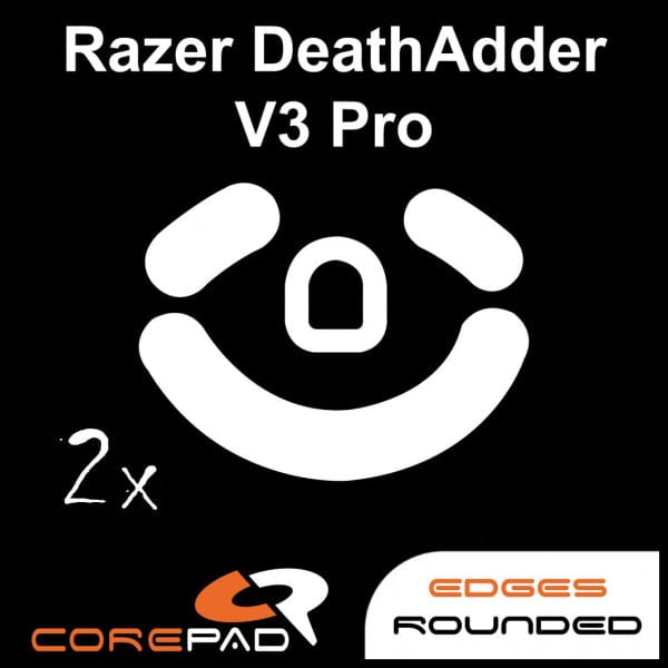 2 bộ Feet chuột PTFE Corepad Skatez PRO Razer DeathAdder V3 Pro