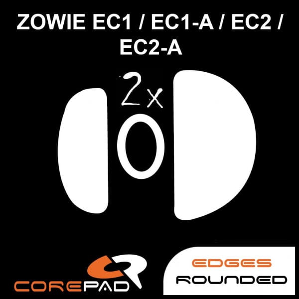 2 bộ Feet chuột PTFE Corepad Skatez PRO Zowie EC1 / EC1-A / EC1-B DIVINA / EC1-C / EC2 / EC2-A / EC2-B DIVINA / EC2-C / EC3-C