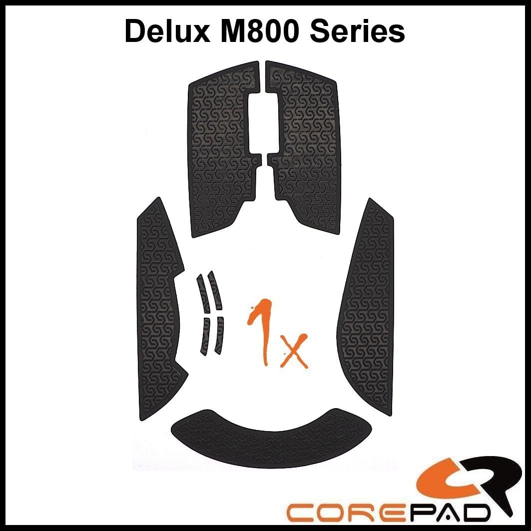Bộ grip tape Corepad Soft Grips Delux M800 Wireless Series / Delux M800 Wired Series.