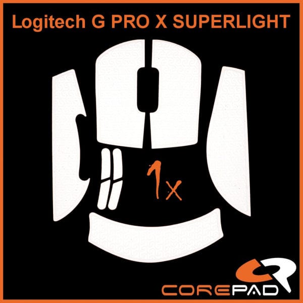 Bộ grip tape Corepad Soft Grips - Logitech G PRO X SUPERLIGHT 2 / G PRO X SUPERLIGHT 1.