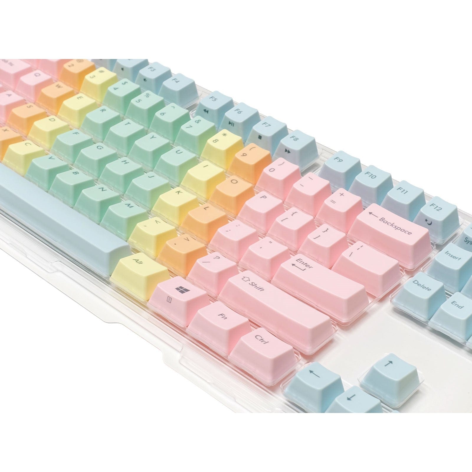 Bộ keycap Filco Macaron 104 phím - Chữ mặt trên.