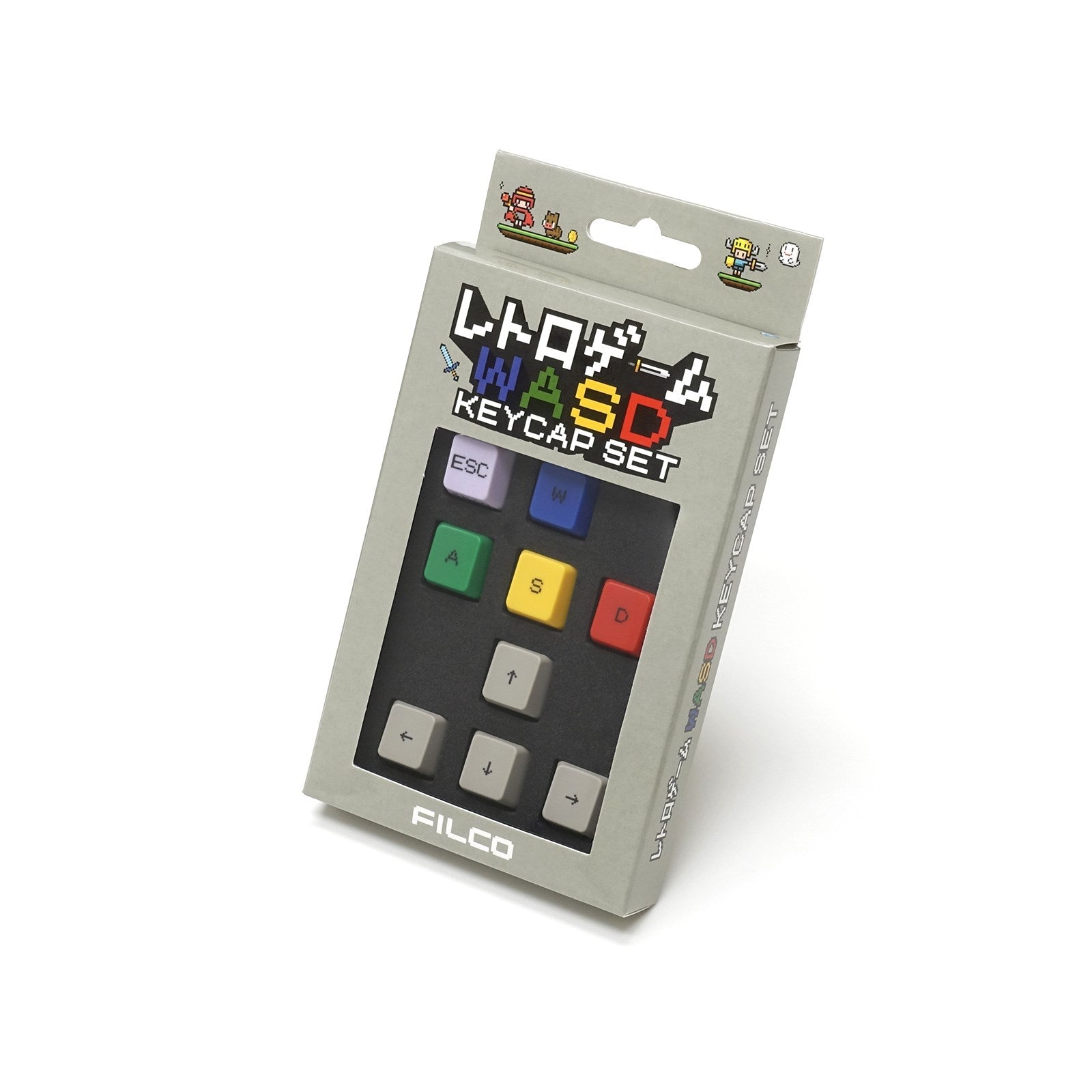 Bộ keycap Filco Retro Game WASD - Mũi tên