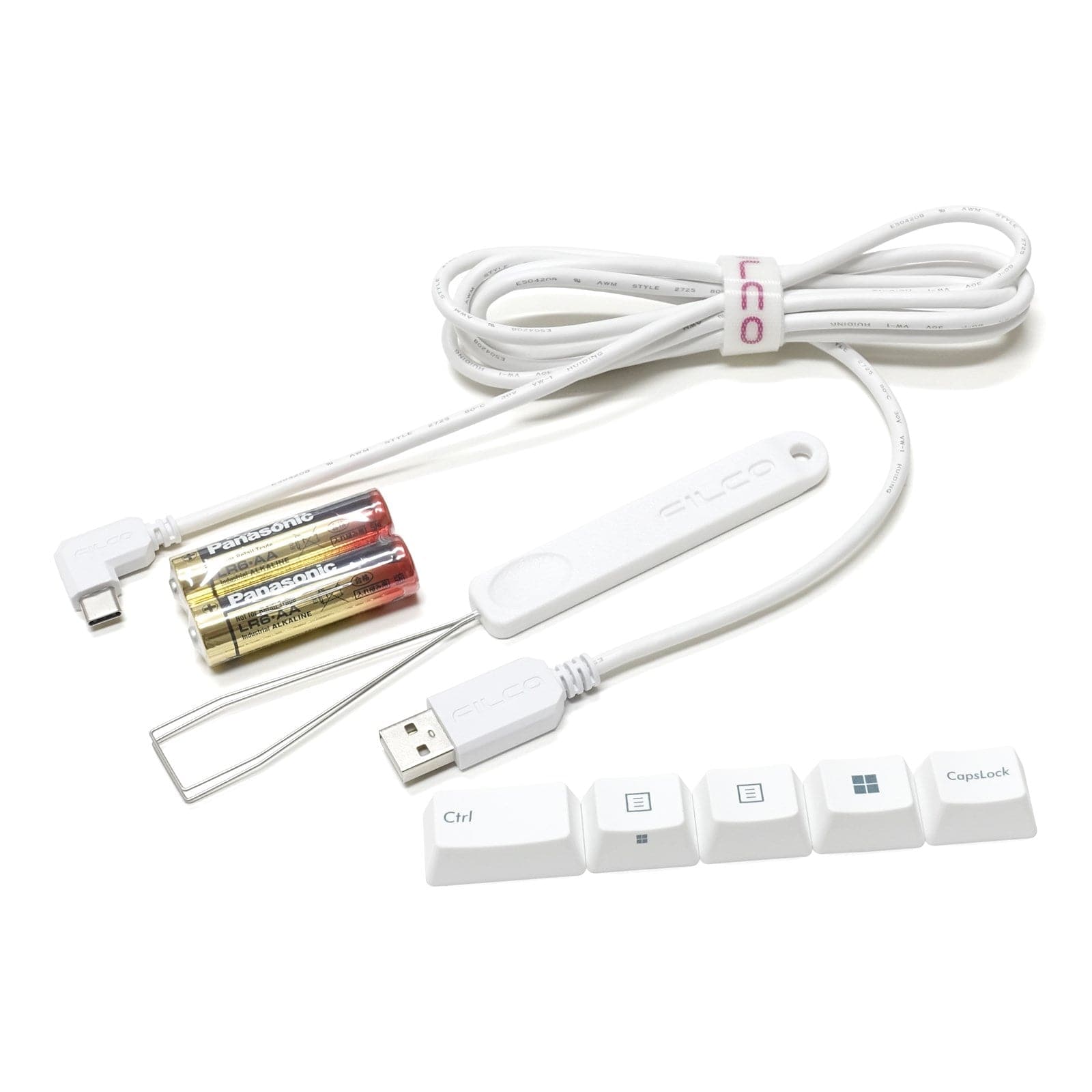 Bàn phím cơ Filco Majestouch Convertible 3 Hakua - Fullsize.