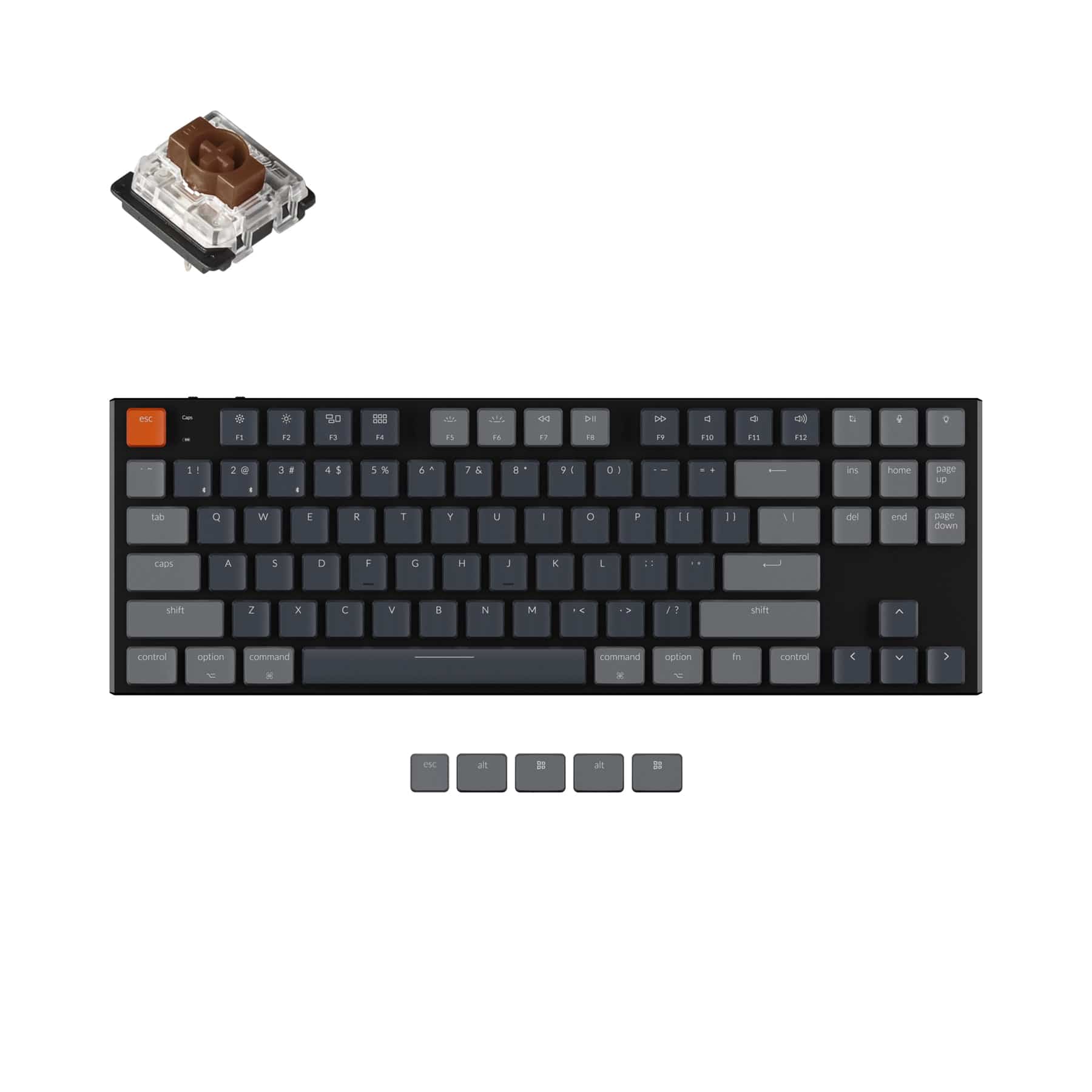 Bàn phím cơ Keychron K1v5 - LED RGB