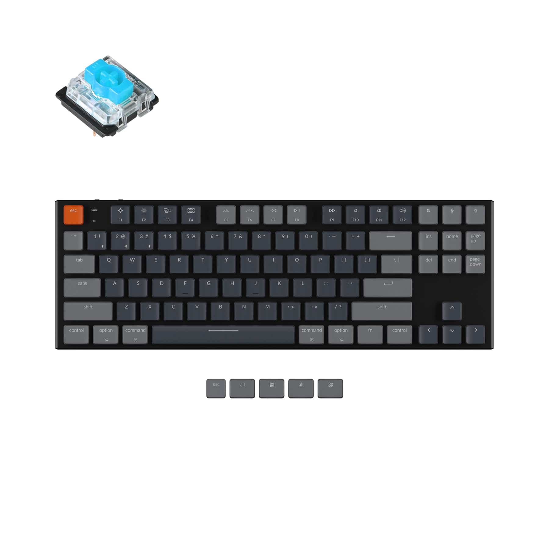 Bàn phím cơ Keychron K1v5 - LED RGB