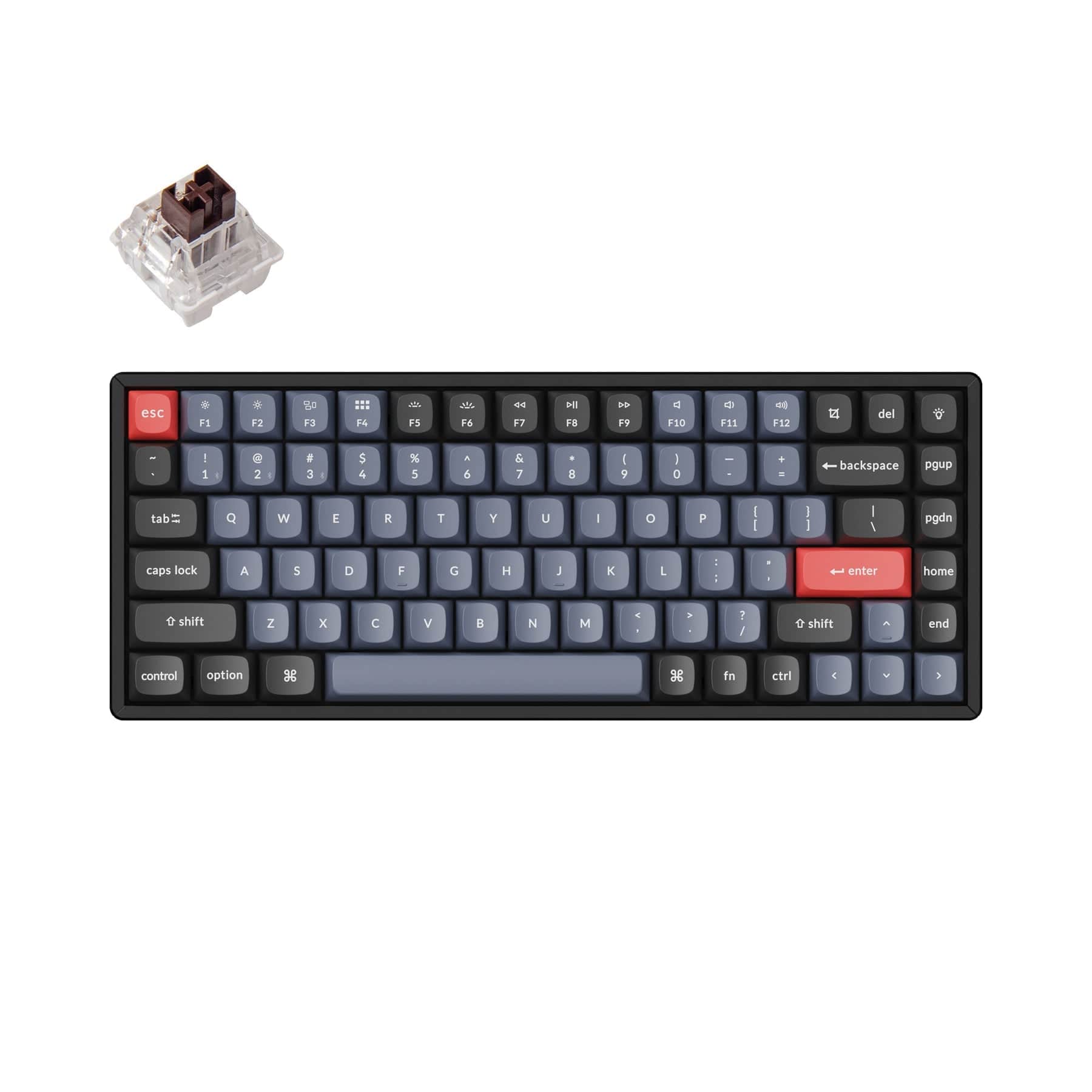 Bàn phím cơ Keychron K2 Pro - Khung nhôm