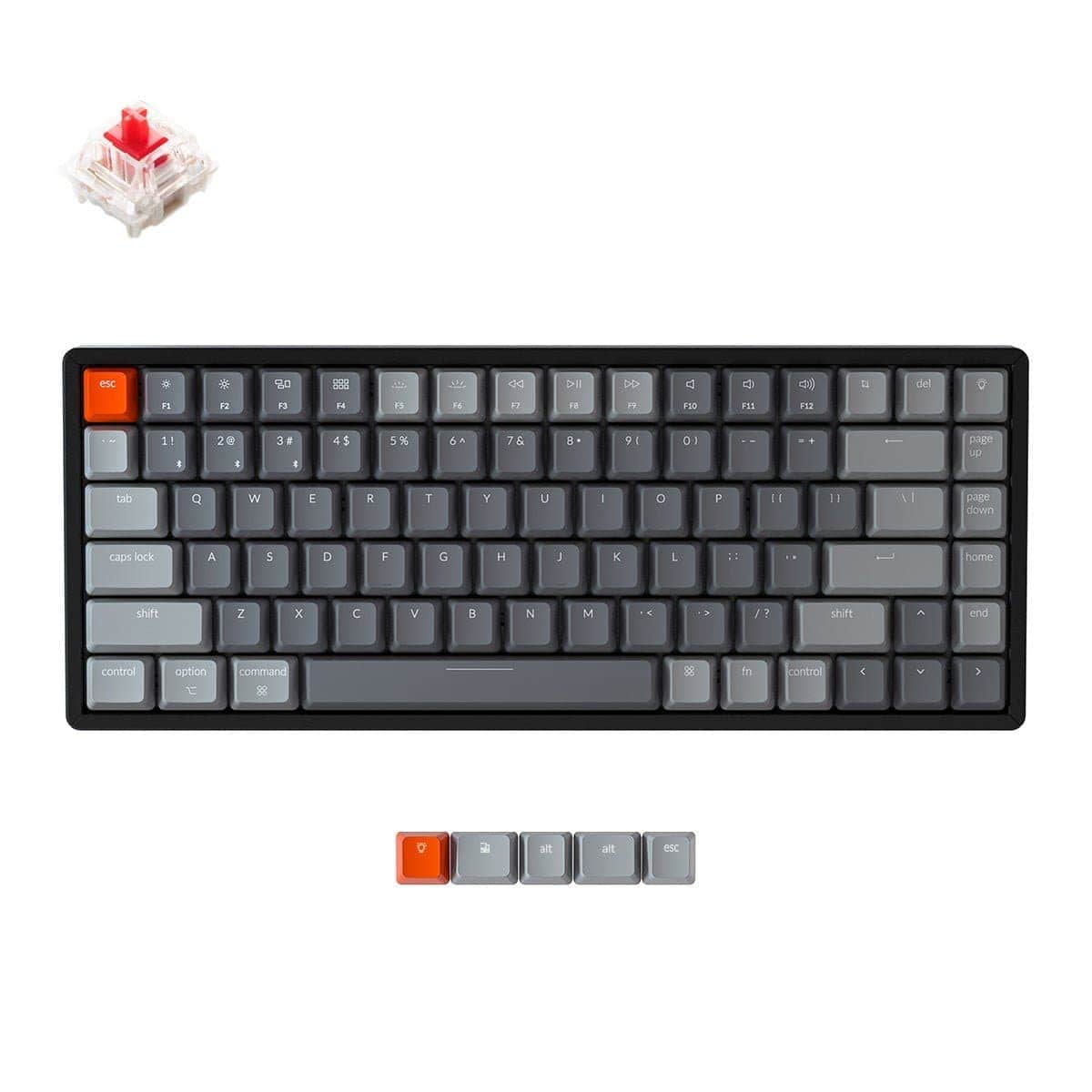 Bàn phím cơ Keychron K2 V2 - LED RGB không hot swap