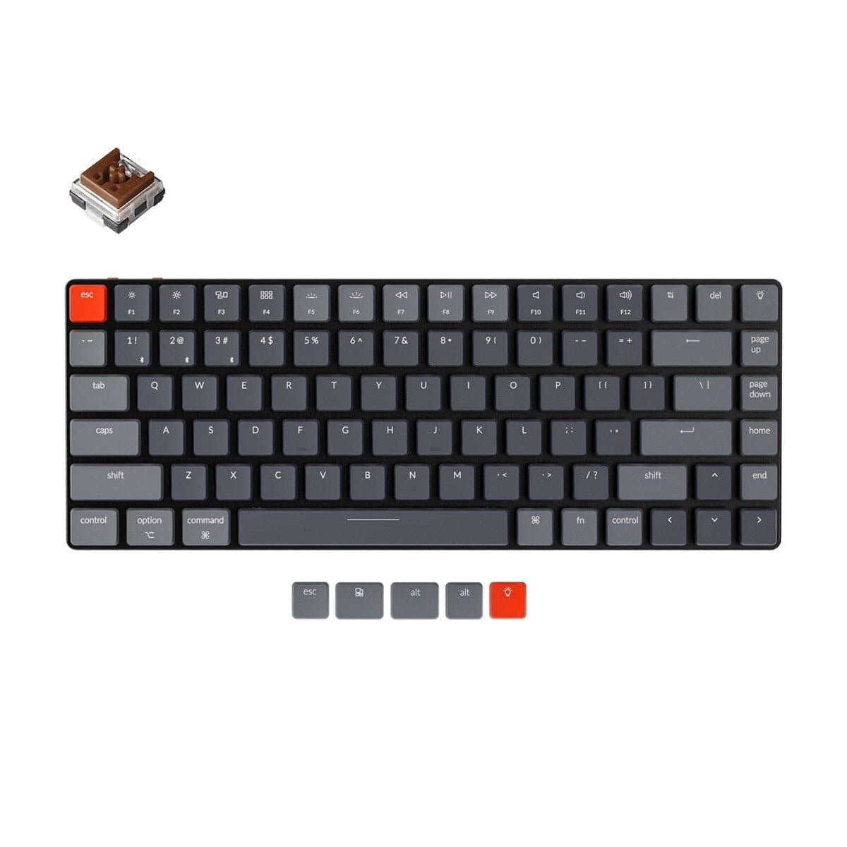 Bàn phím cơ Keychron K3 V2 - LED RGB