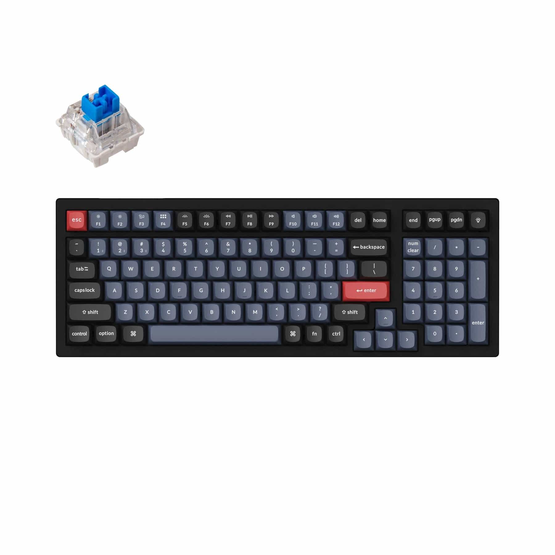 Bàn phím cơ Keychron K4 Pro - Khung nhôm