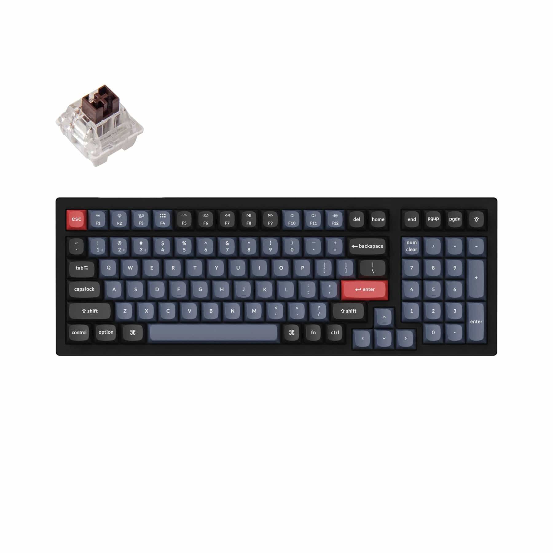 Bàn phím cơ Keychron K4 Pro - Khung nhôm