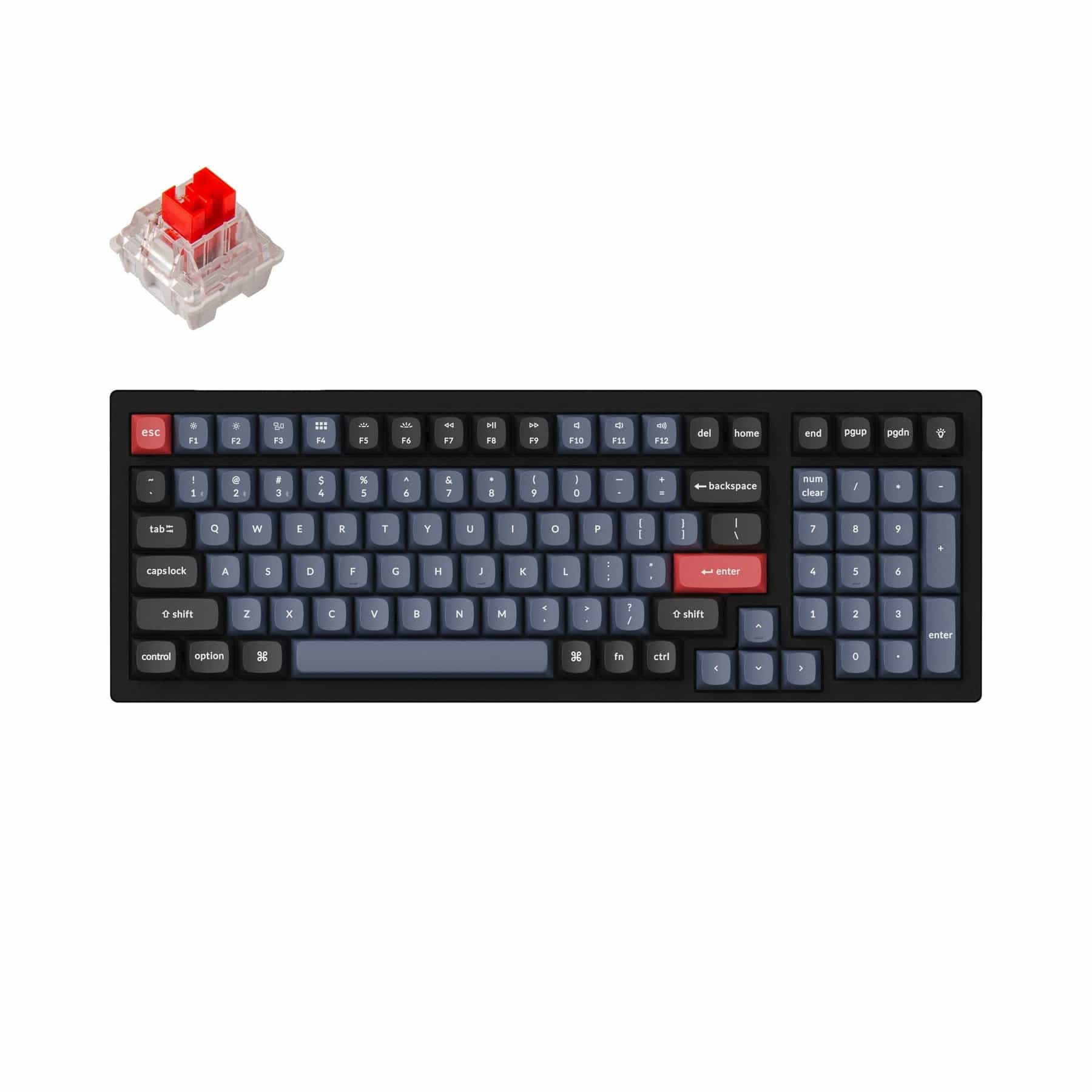 Bàn phím cơ Keychron K4 Pro - Khung nhôm
