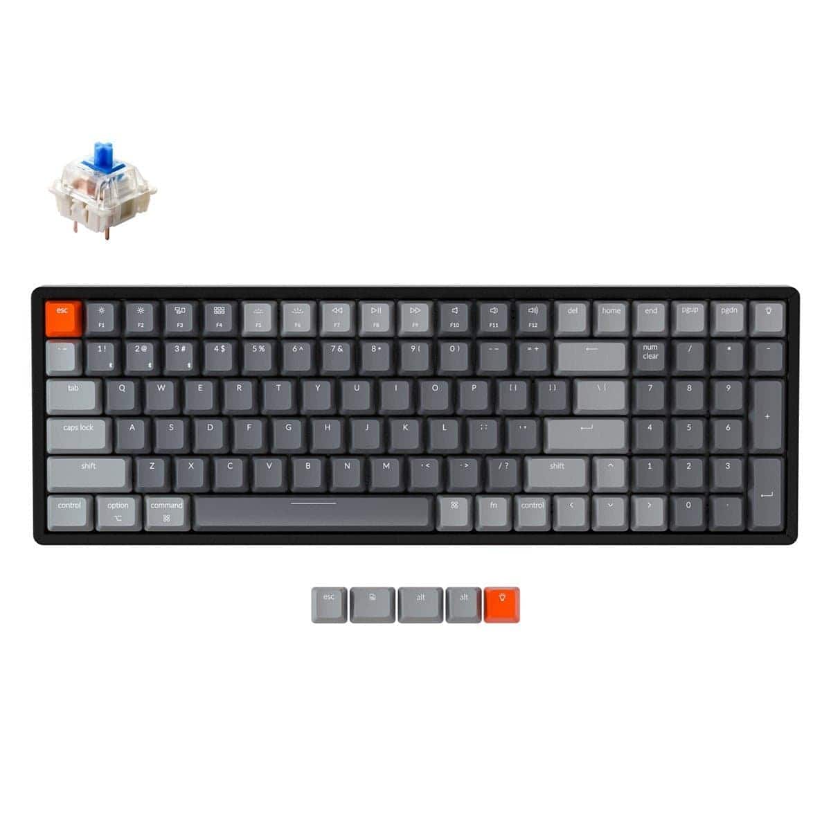 Bàn phím cơ Keychron K4 V2 - LED RGB