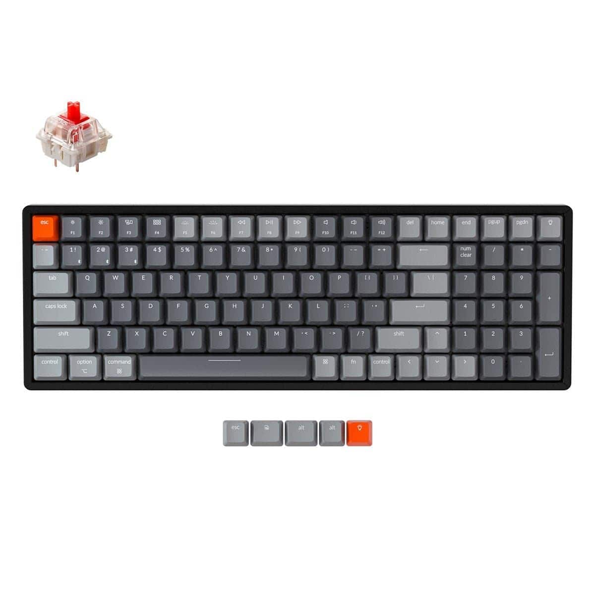 Bàn phím cơ Keychron K4 V2 - LED RGB