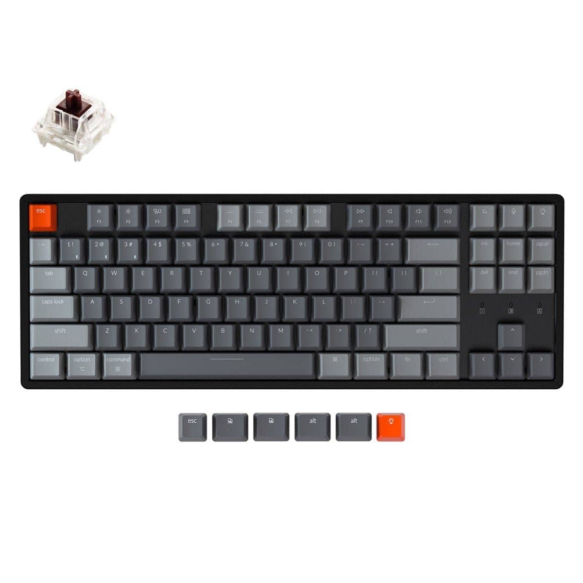 Bàn phím cơ Keychron K8 - LED RGB