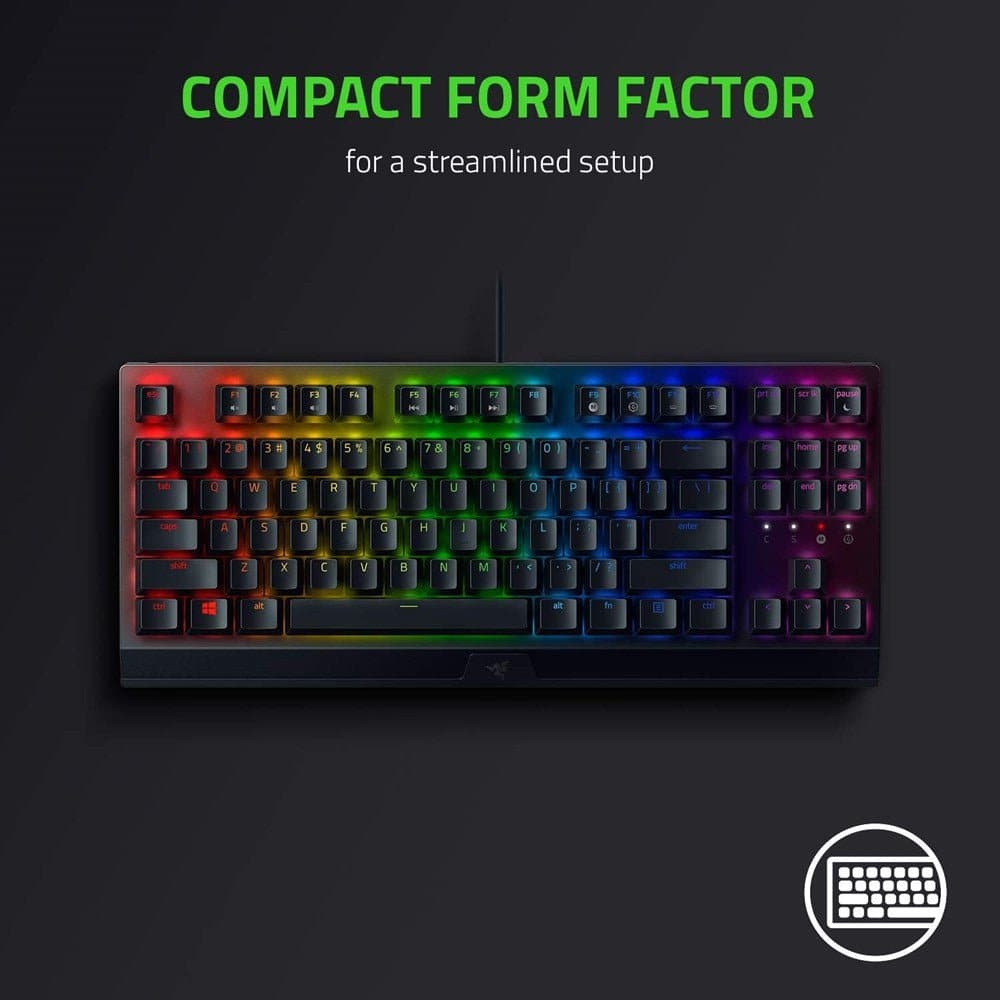 Bàn phím cơ Razer BlackWidow V3 Tenkeyless.