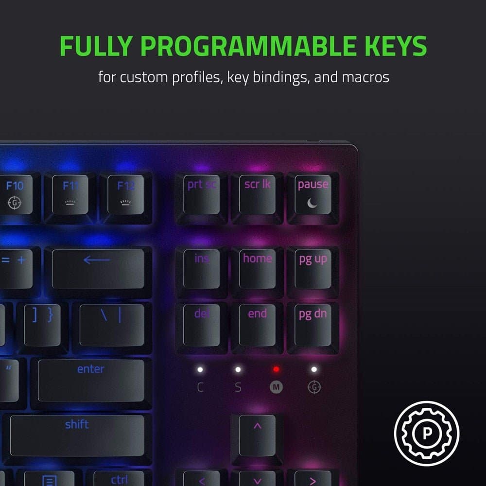 Bàn phím cơ Razer BlackWidow V3 Tenkeyless.
