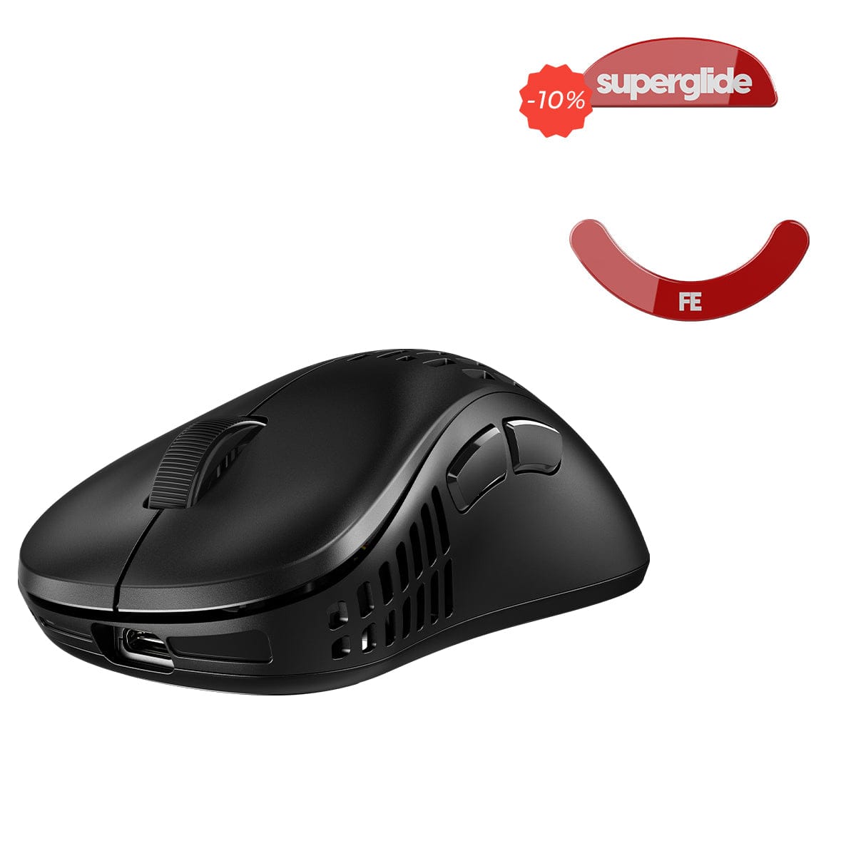 Bundle chuột không dây siêu nhẹ Pulsar Xlite V2 - Feet thủy tinh Superglide cho Pulsar Xlite V2