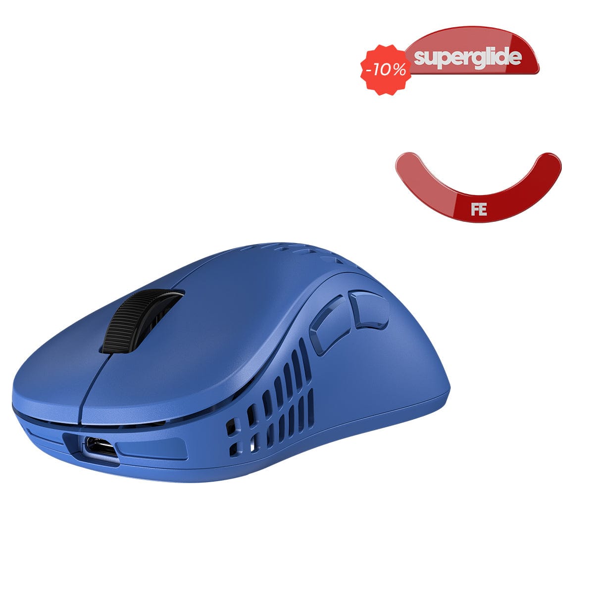 Bundle chuột không dây siêu nhẹ Pulsar Xlite V2 - Feet thủy tinh Superglide cho Pulsar Xlite V2