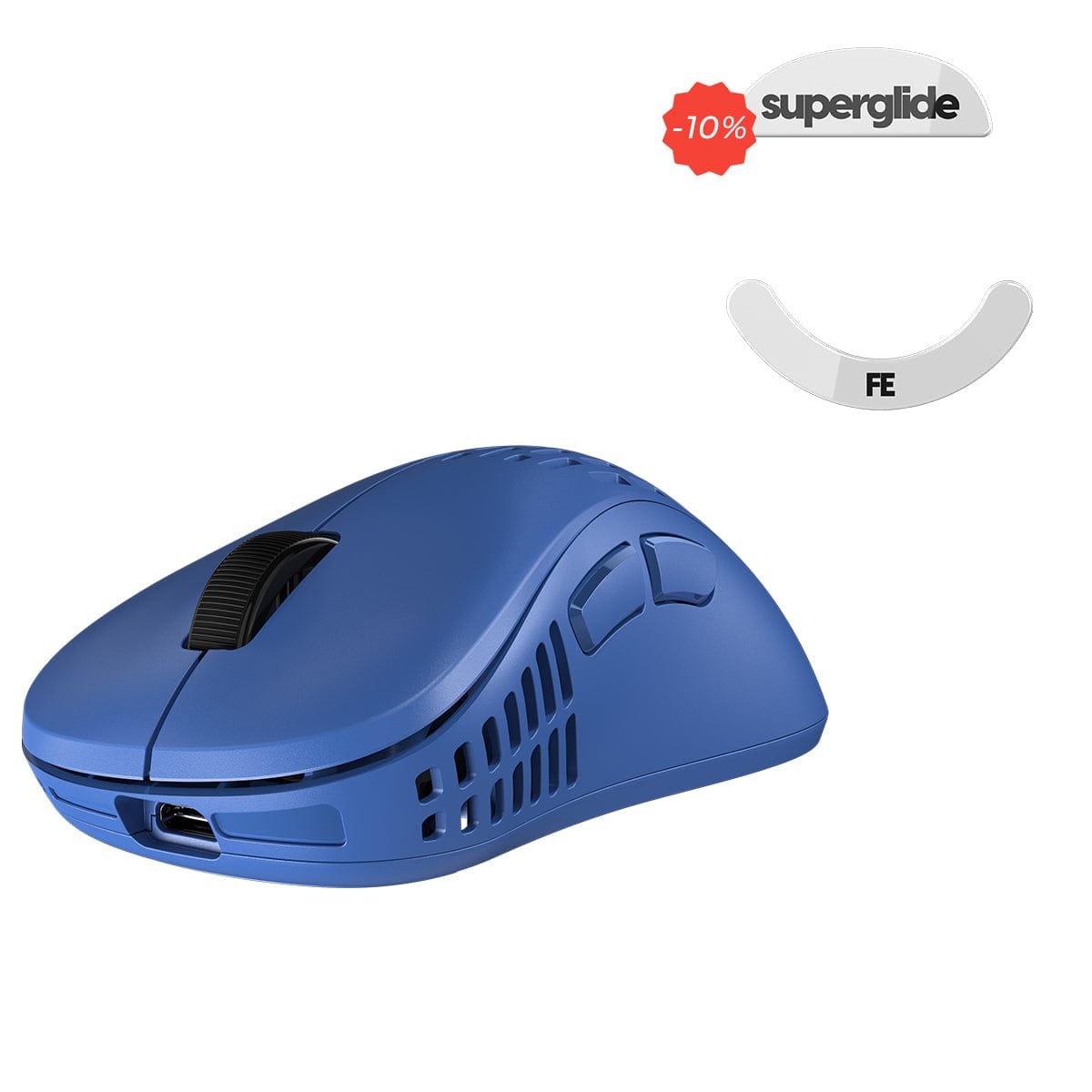 Bundle chuột không dây siêu nhẹ Pulsar Xlite V2 - Feet thủy tinh Superglide cho Pulsar Xlite V2