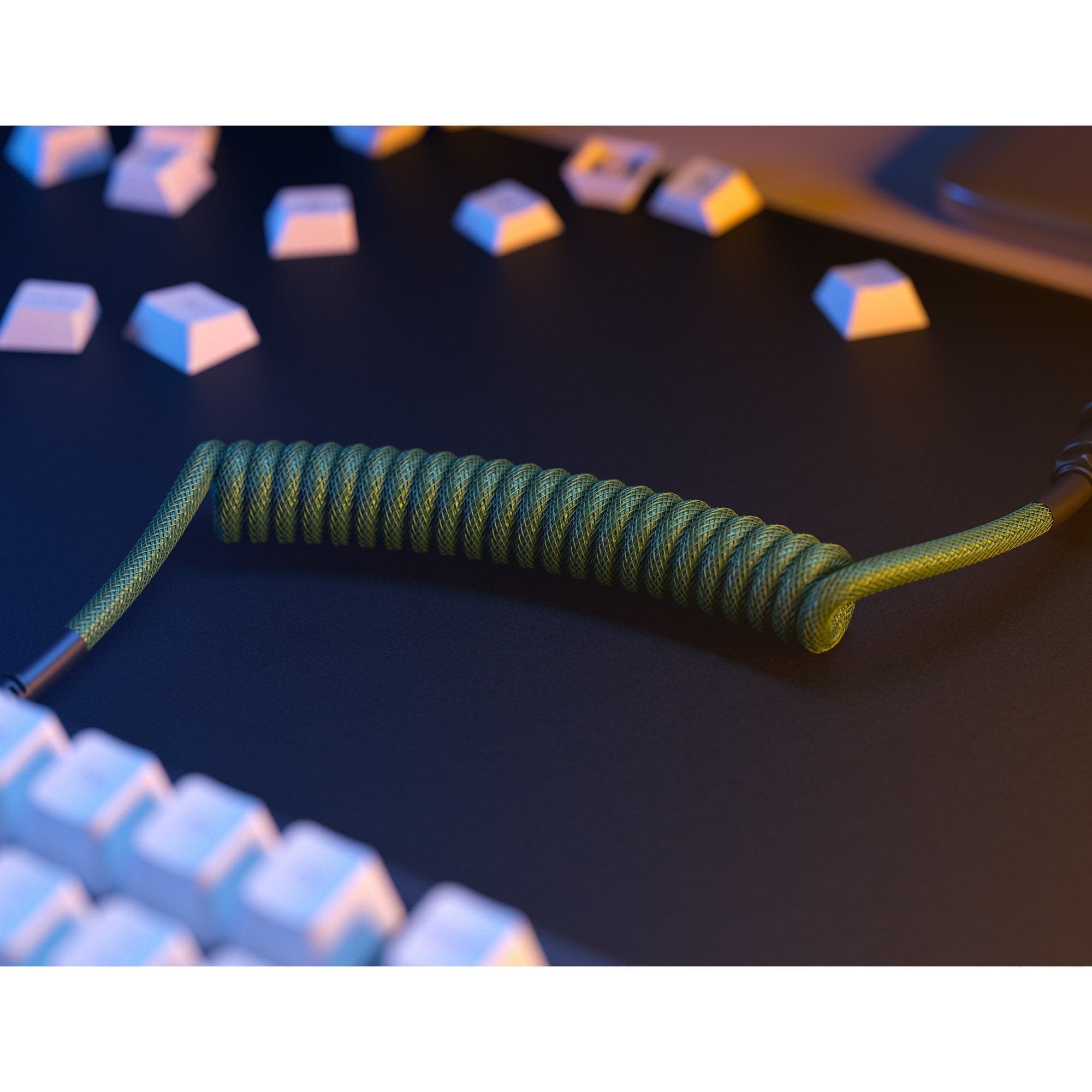 Cáp Bàn Phím Cơ USB-C Artisan Glorious Coiled Cable.